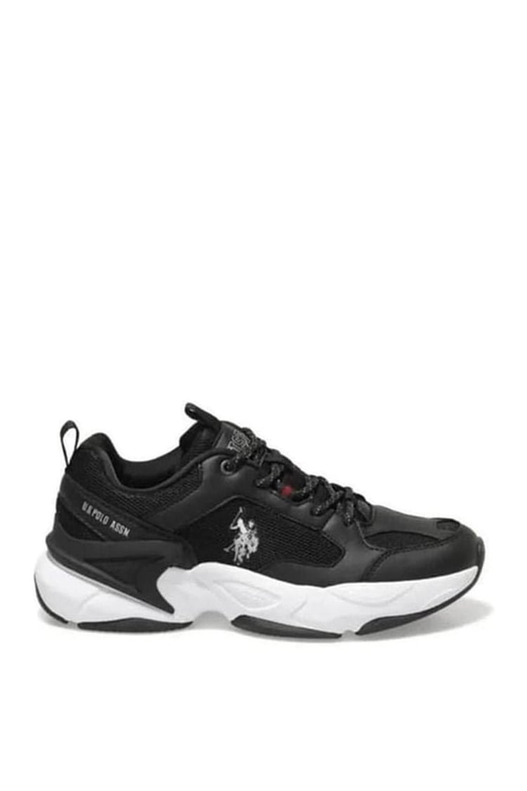 Us Polo A10150374612010 4M Maybe Wmn 4Fx Siyah Kadın Sneaker Ayakkabı