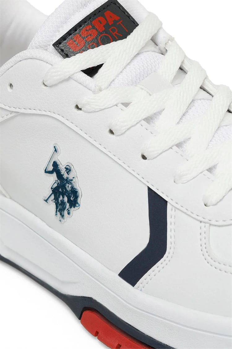 Us Polo A10181216312010 4W Bautısta 4Pr Beyaz Erkek Sneaker