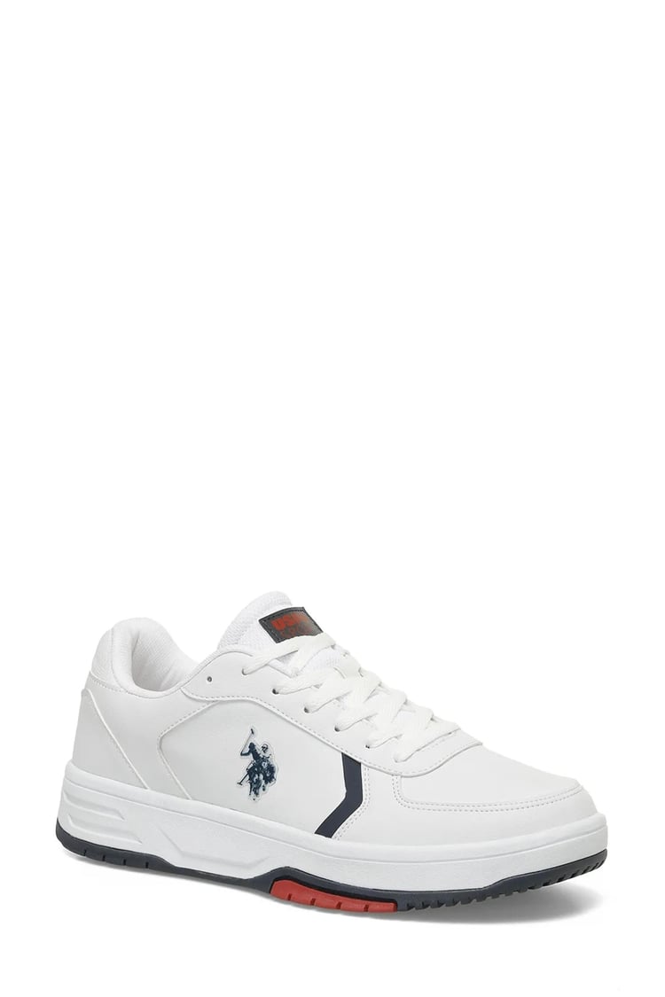 Us Polo A10181216312010 4W Bautısta 4Pr Beyaz Erkek Sneaker