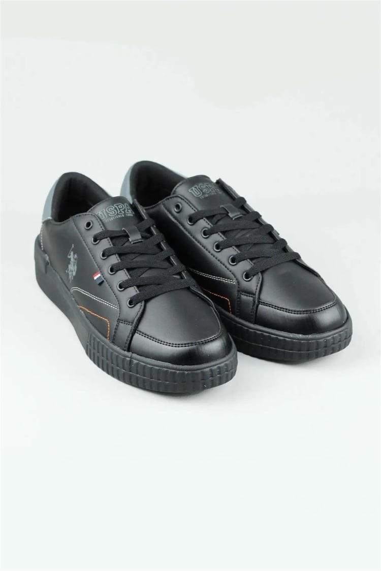 Us Polo A10181603512010 4F Mayk 4Pr Siyah Erkek Havuz Taban Sneaker Ayakkabı