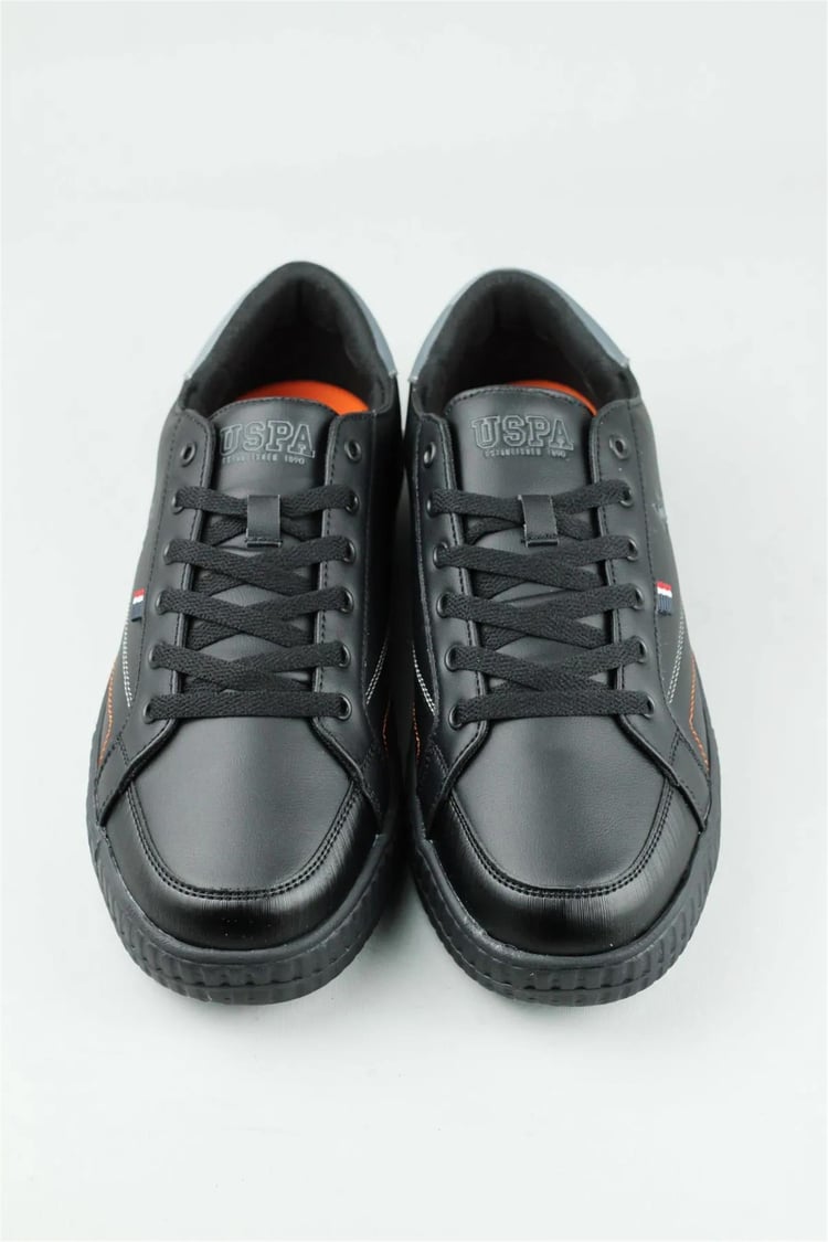 Us Polo A10181603512010 4F Mayk 4Pr Siyah Erkek Havuz Taban Sneaker Ayakkabı