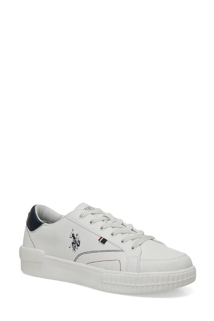 Us Polo A10181603712010 4F Mayk 4Pr Beyaz Erkek Havuz Taban Sneaker Ayakkabı