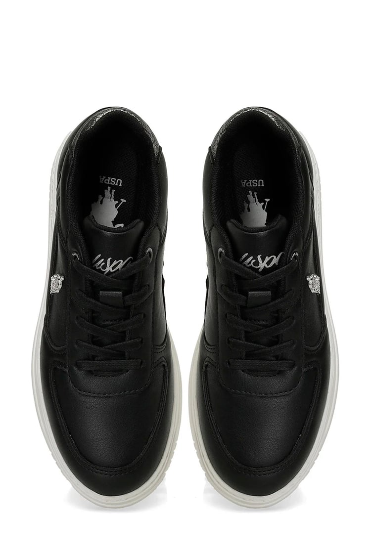 Us Polo A10188527112010 4F Grace 4Pr Siyah Kadın Havuz Taban Sneaker Ayakkabı