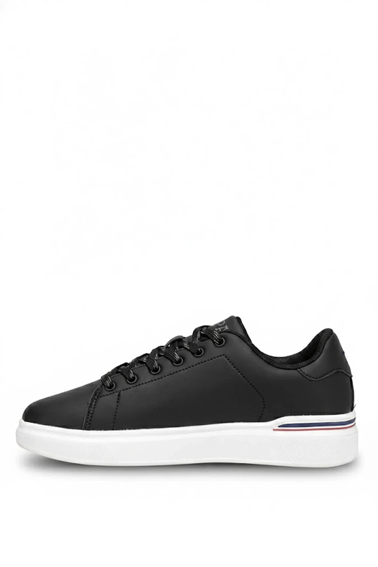 Us Polo A10215681912010 6M Arsen 6Fx Sıyah Erkek Havuz Taban Sneaker Ayakkabı