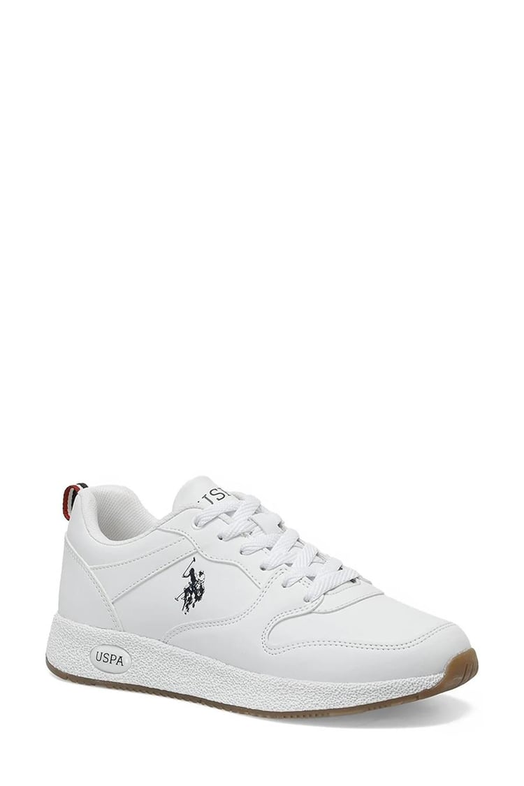 Us Polo Angel Wmn 3Pr Beyaz Kadın Sneaker Ayakkabı