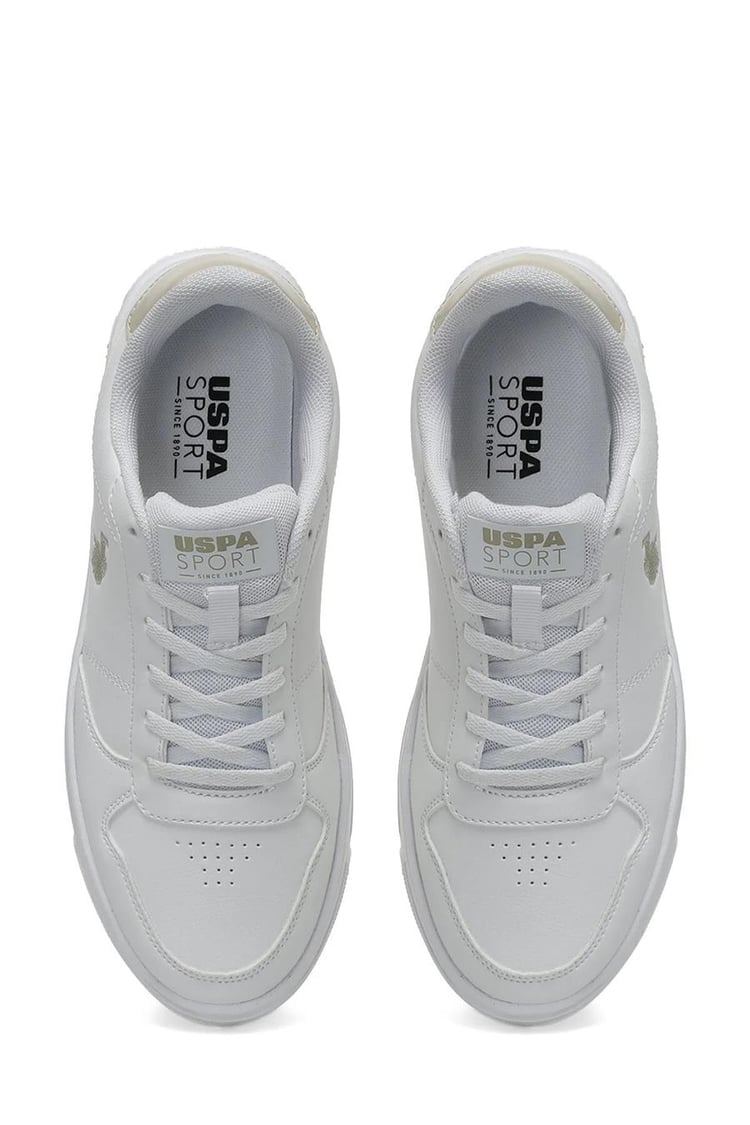 Us Polo Ellıs 3Pr Beyaz Kadın Sneaker Ayakkabı