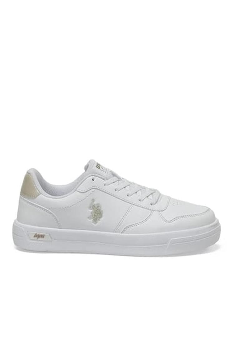 Us Polo Ellıs 3Pr Beyaz Kadın Sneaker Ayakkabı