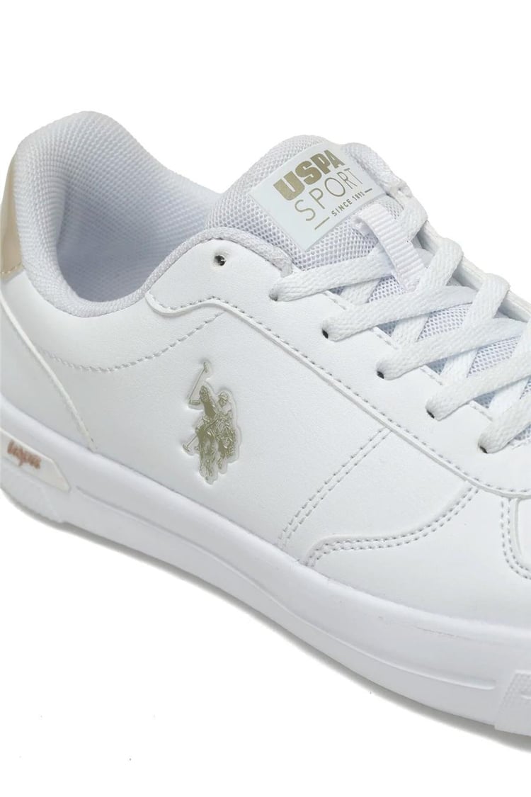 Us Polo Ellıs 3Pr Beyaz Kadın Sneaker Ayakkabı