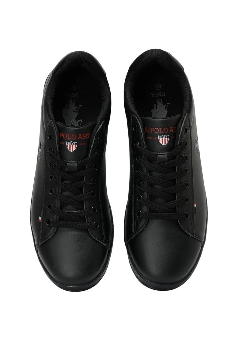 Us Polo Franco 3Pr Siyah Siyah Erkek Sneaker Ayakkabı