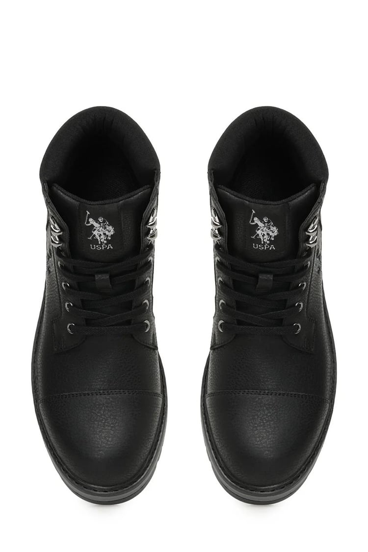 Us Polo Jones 3Pr Siyah Erkek Worker Bot