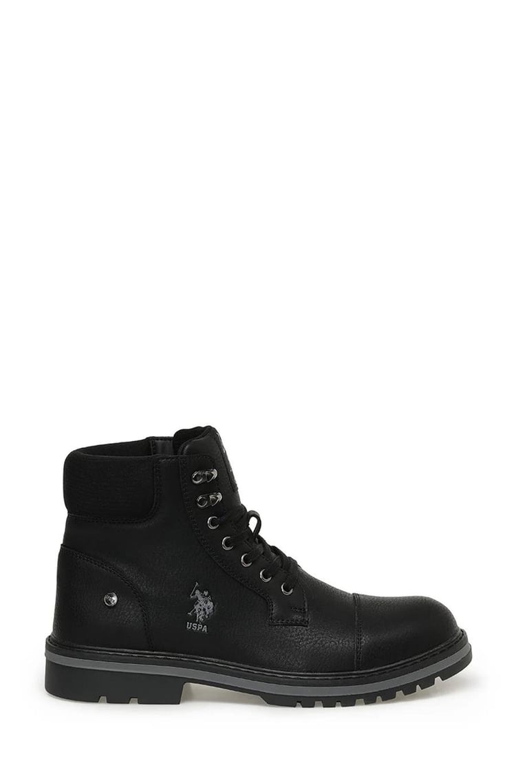 Us Polo Jones 3Pr Siyah Erkek Worker Bot
