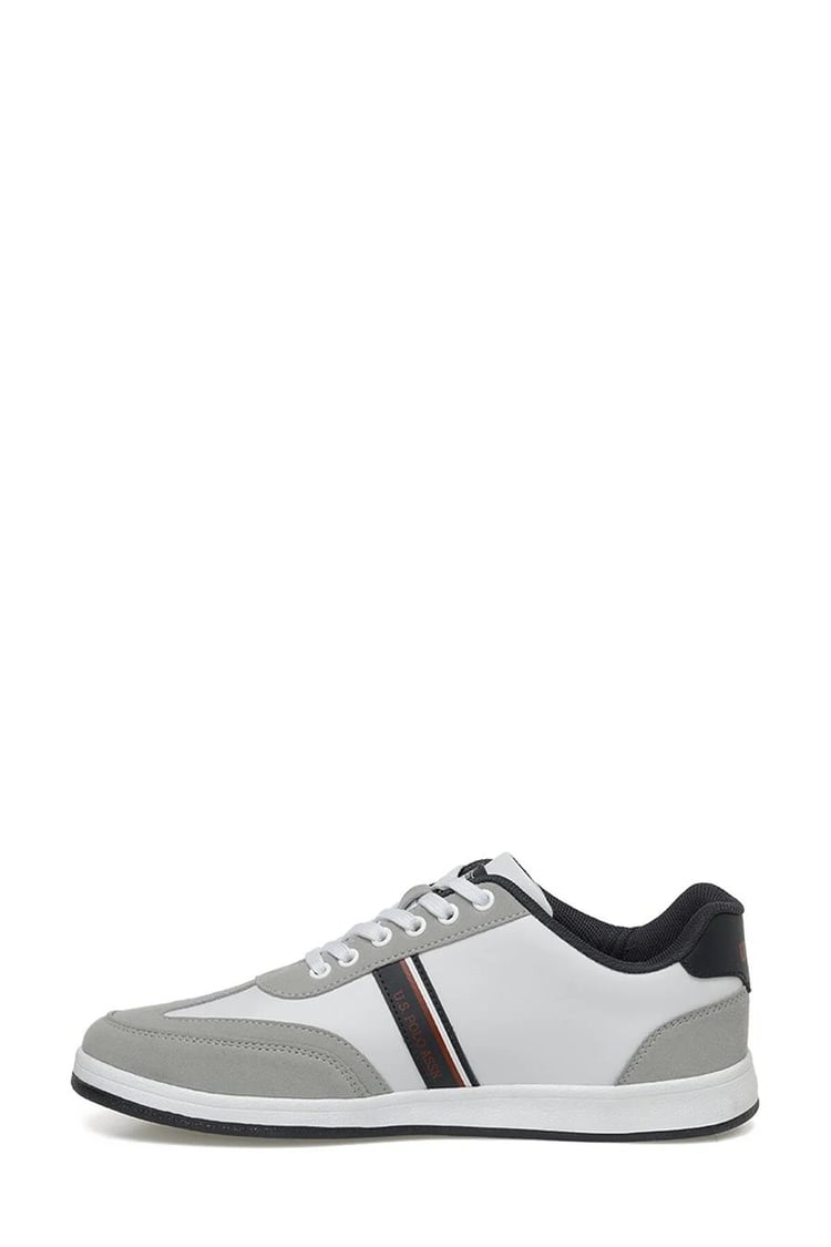 Us Polo Kares Wt 3Pr Beyaz Erkek Sneaker Ayakkabı