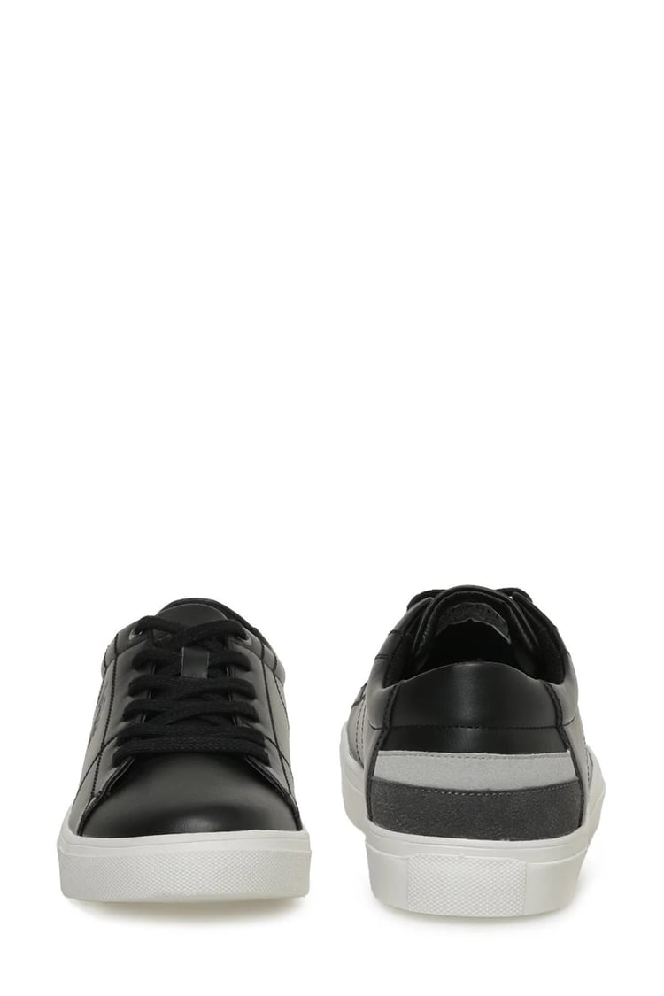 Us Polo Scott 3Pr Siyah Erkek Havuz Taban Sneaker Ayakkabı