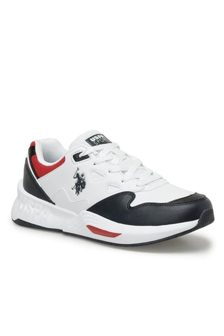 Us Polo Vice 3Pr Beyaz Erkek Sneaker Ayakkabı