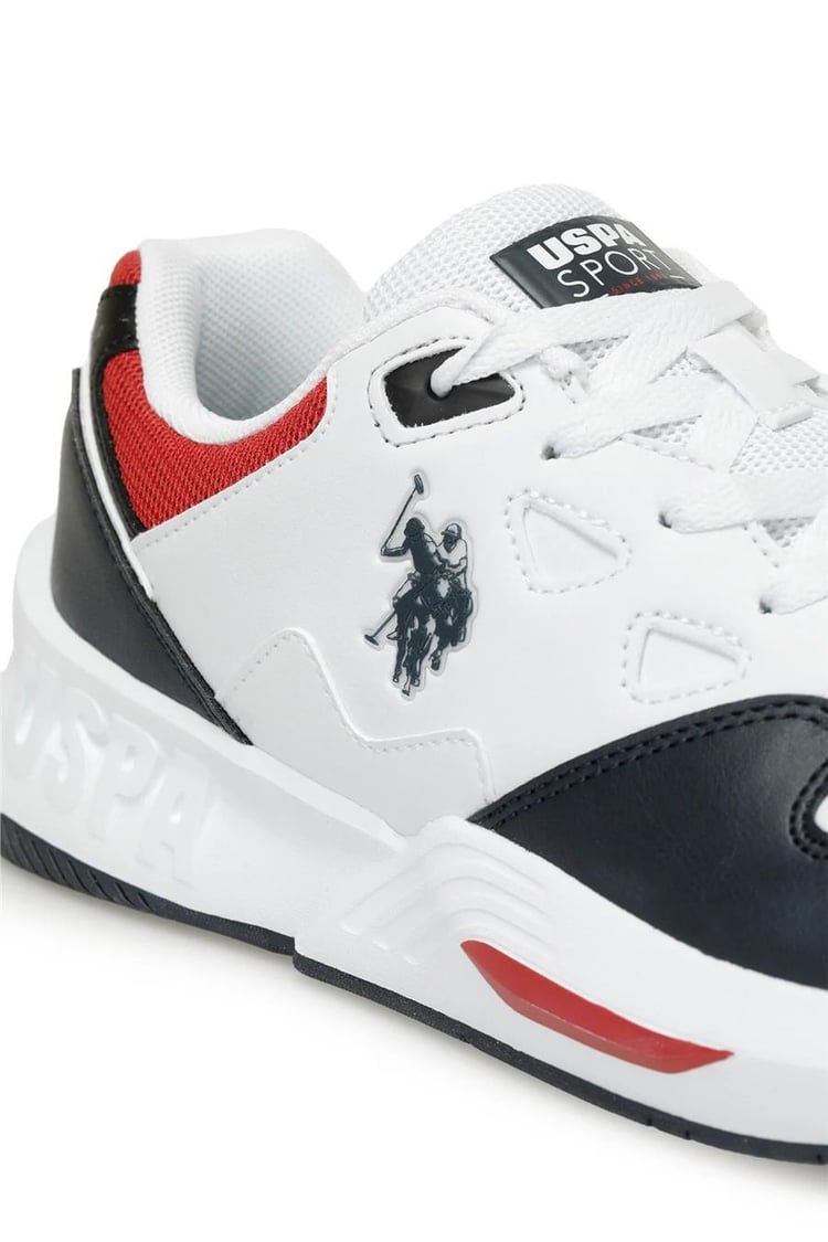 Us Polo Vıce 3Pr Beyaz Erkek Sneaker Ayakkabı