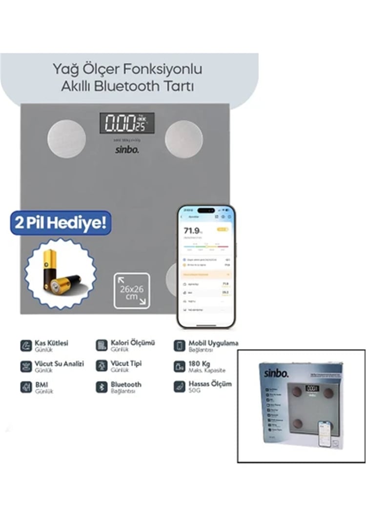 VADI VD9469 STARPLUS ELEKTRONIK MUTFAK TARTI