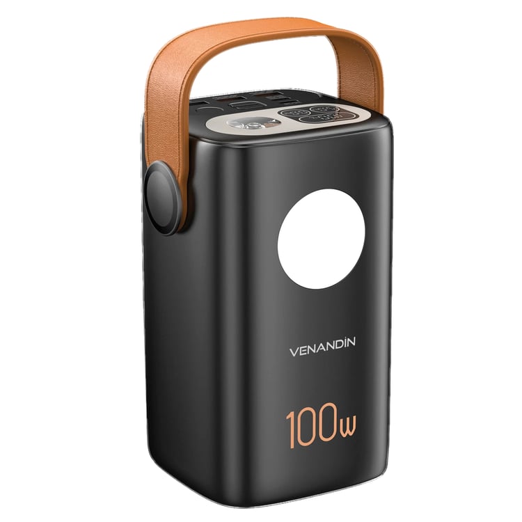 VENANDİN 60.000 mAh Powerbank 100W PD Hızlı Şarjlı Dijital Göstergeli Taşınabilir Şarj Cihazı