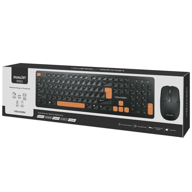 VENANDİN KMSDT-002 Dualist Pro Klavye Mouse Seti