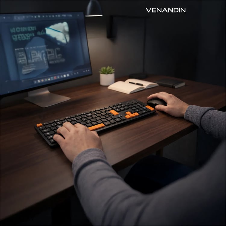 VENANDİN KMSDT-002 Dualist Pro Klavye Mouse Seti