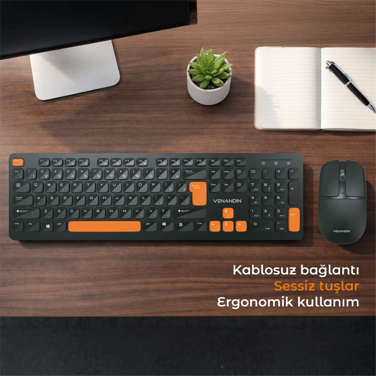 VENANDİN KMSDT-002 Dualist Pro Klavye Mouse Seti