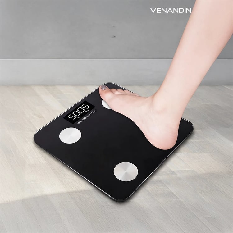 VENANDİN NUTRİX SCNTX-001 Bluetooth Akıllı Dijital Tartı Vücut Analiz Baskülü 