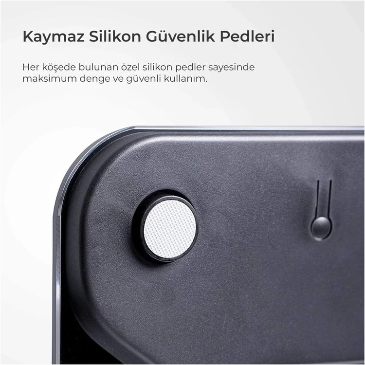 VENANDİN NUTRİX SCNTX-001 Bluetooth Akıllı Dijital Tartı Vücut Analiz Baskülü 