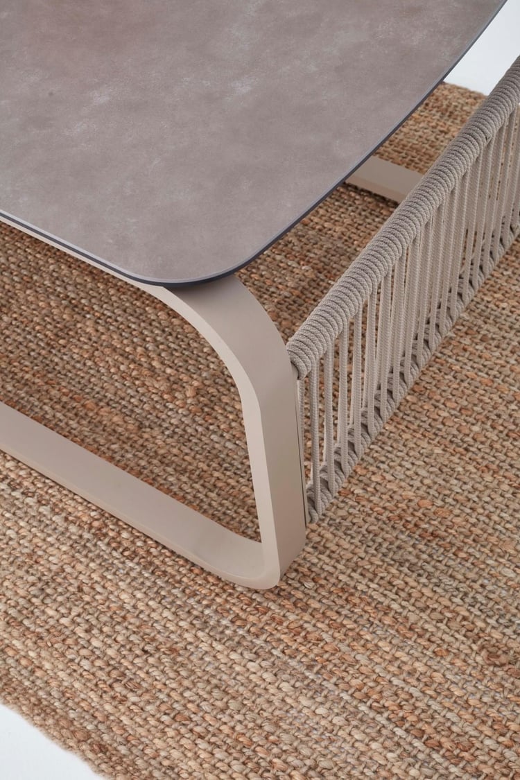 Venedik Seramik Sehpa - Kum Rengi