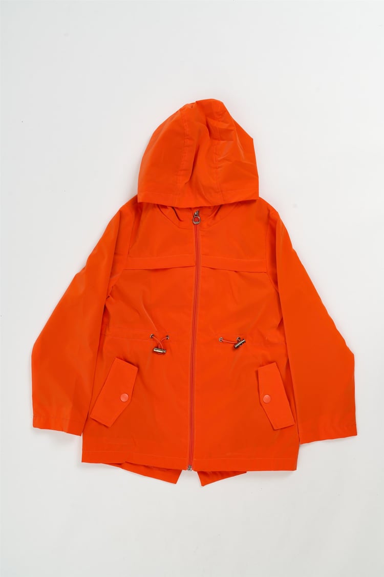 Verscon  5781 Orange Kız Çocuk Yağmurluk 7-11 Yas