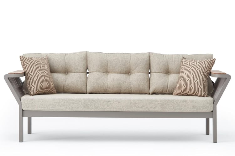 Vicenza Bahçe Balkon Üçlü Koltuk