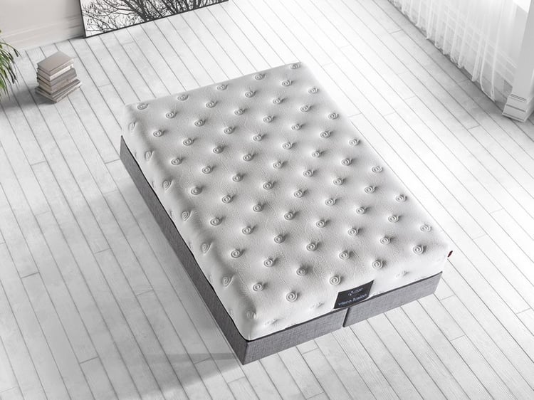 Visco Fusion Yatak 100x200 Tek Kişilik Paket Yaylı Visco Süngerli Yatak Extra Lüks Yumuşak Özel Tasarım