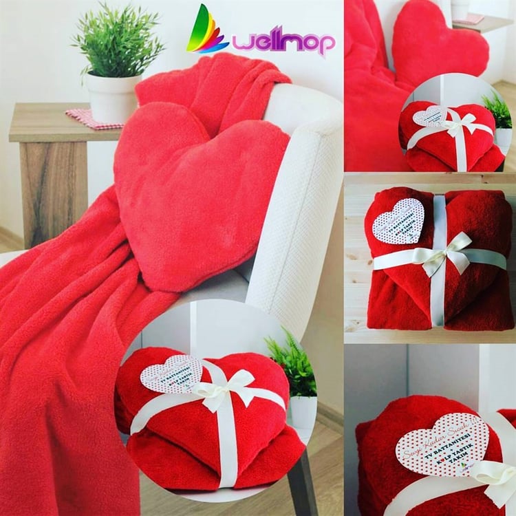 WELLMOP 525949 TV BATTANIYESI VE YASTIK SET