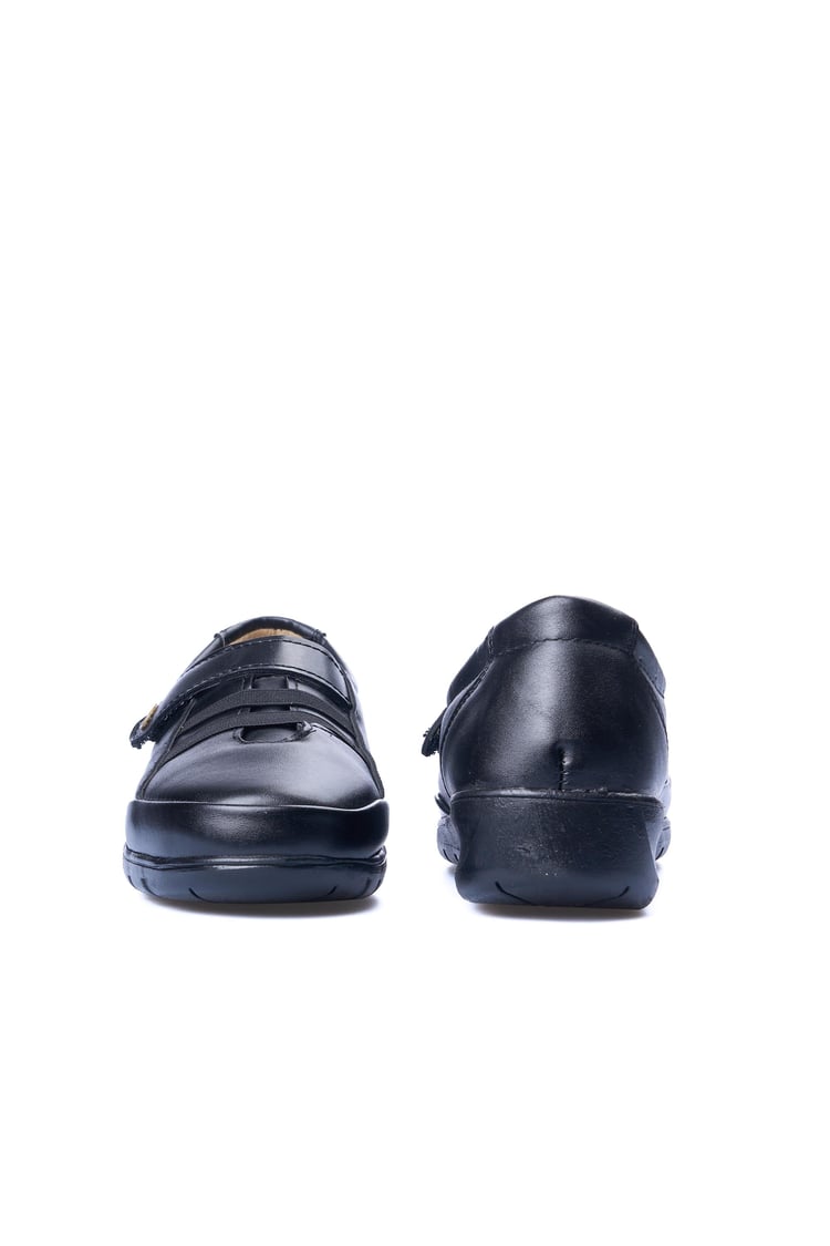 White Line 48-349 Siyah Kadın Comfort Ayakkabı