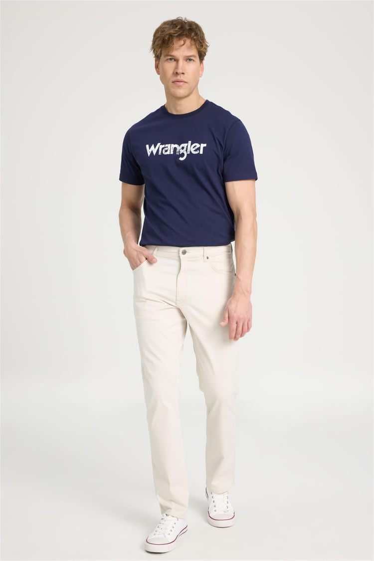 Wrangler W12S Texas Slım B26 Vapour Grey Erkek Pantolon