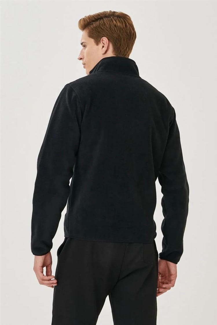 Wrangler W212981 Siyah 001 Erkek Uzun Kollu Polar