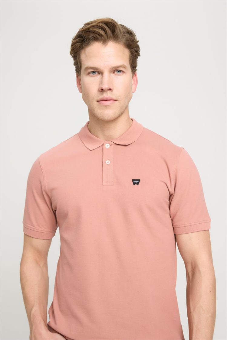 Wrangler W7D5K4Xx2T 532 Dusty Rose Erkek Polo T-Shırt