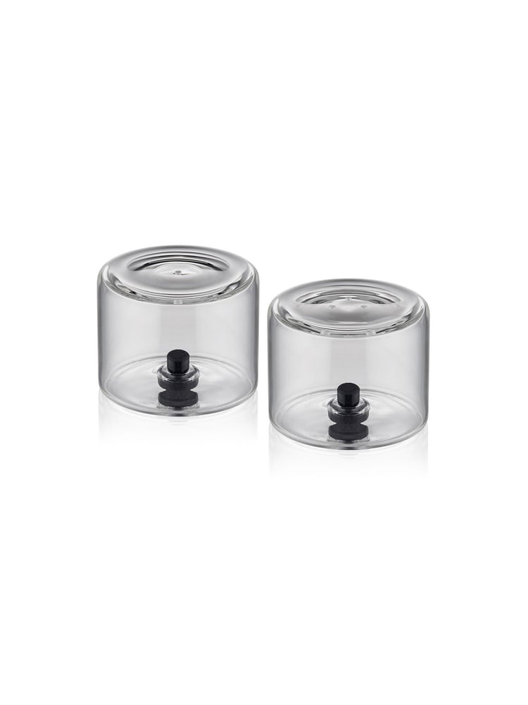 Yuvarlak Tuzluk Biberlik 2li Set 6x5 cm