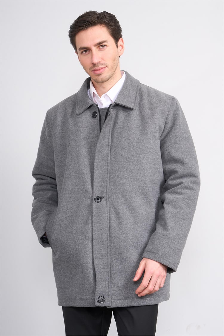 Zeyrek 00186 Füme Yakalı Kase Kaban