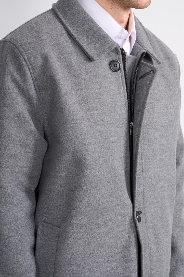 Zeyrek 00186 Füme Yakalı Kase Kaban