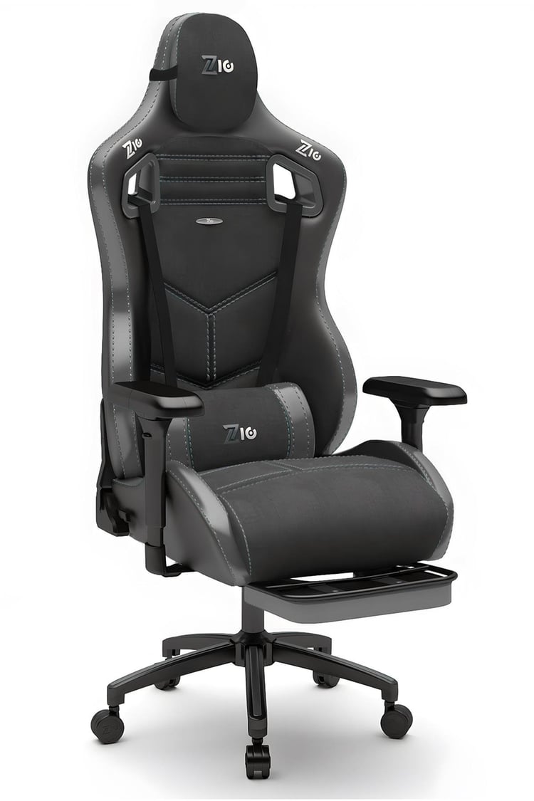 Zio Venom XL Profesyonel Oyuncu Koltuğu - Antrasit / Antrasit