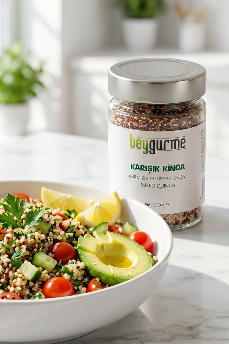 Karışık Kinoa (kırmızı-siyah-beyaz kinoa) 250gr