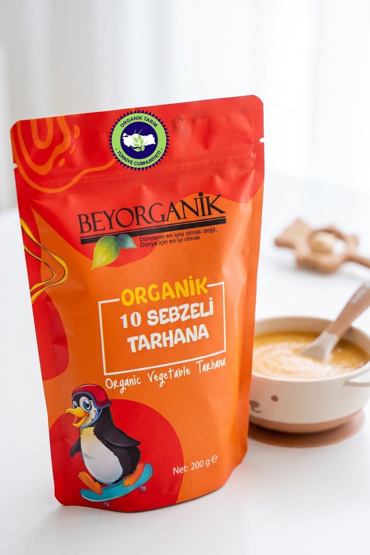 Organik 10 Sebzeli Tarhana (PESTİSİT VE AFLATOKSİN ANALİZLİ) 200gr