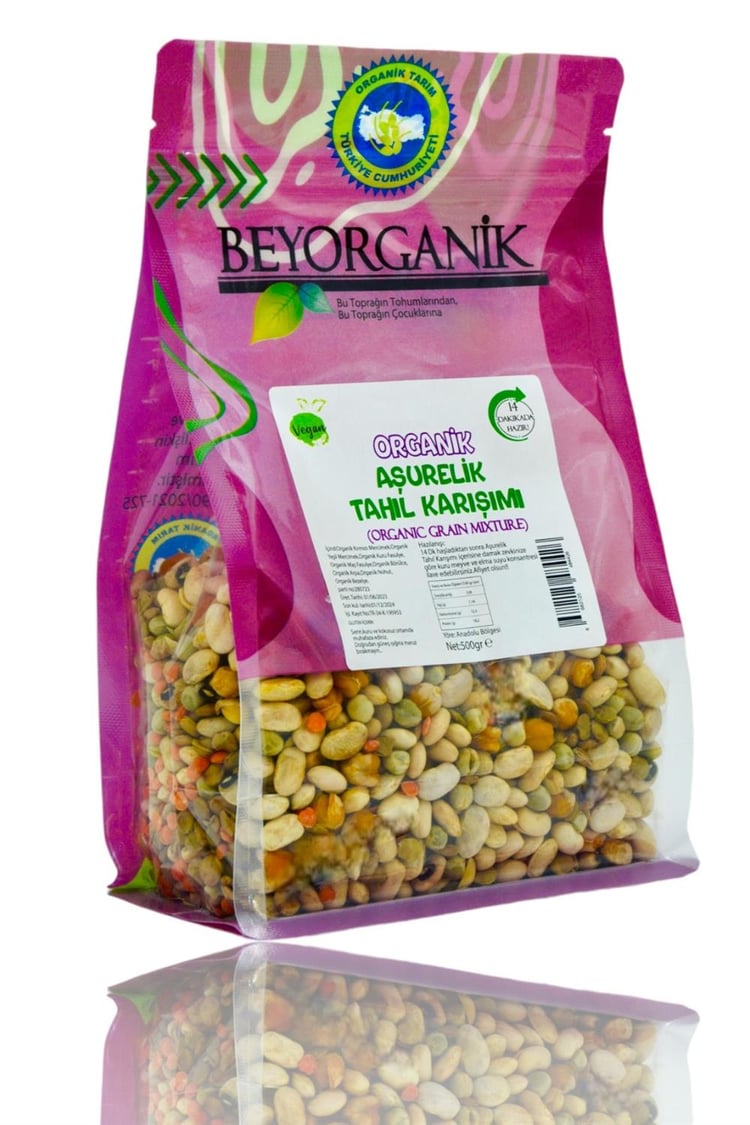 Organik Aşurelik Tahıl Karışımı 500gr