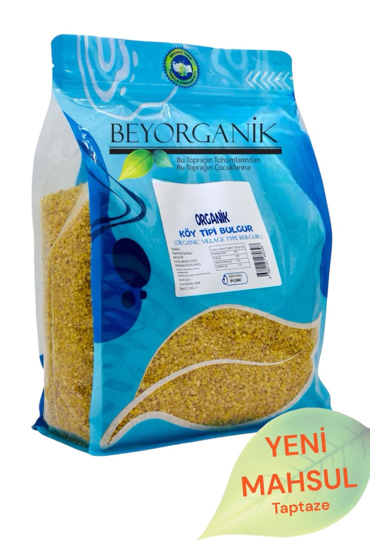 Organik Bulgur Köy Tipi 2,5kg