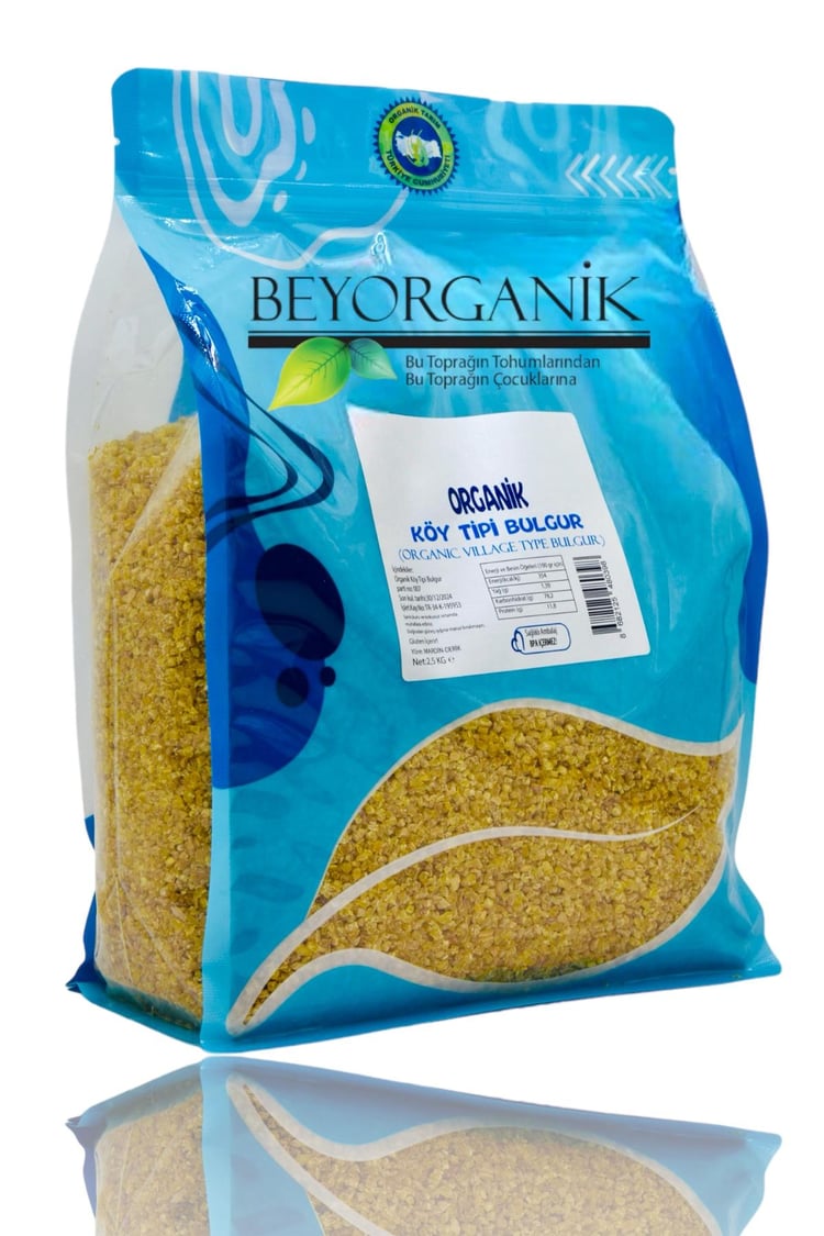 Organik Bulgur Köy Tipi 2,5kg