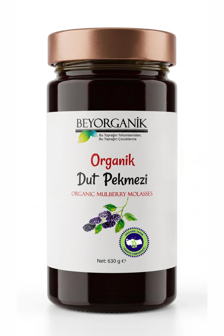 Organik Dut Pekmezi 650gr (PESTİSİT ANALİZLİ)