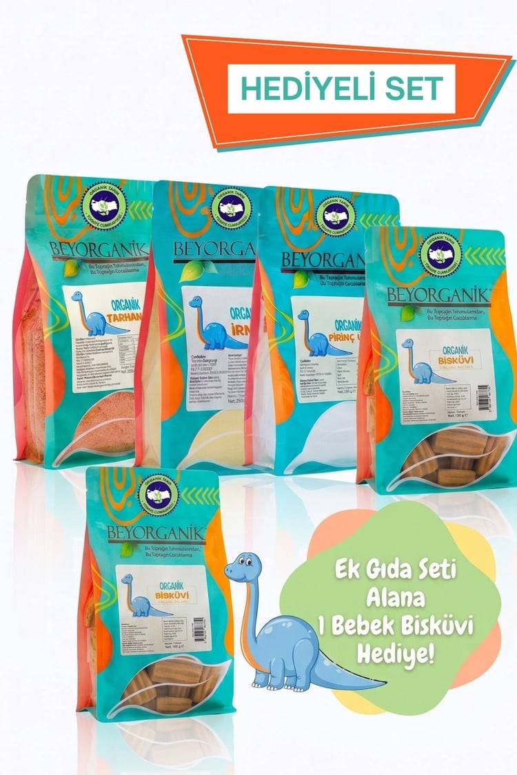 Organik Ek Gıda Seti 4'lü