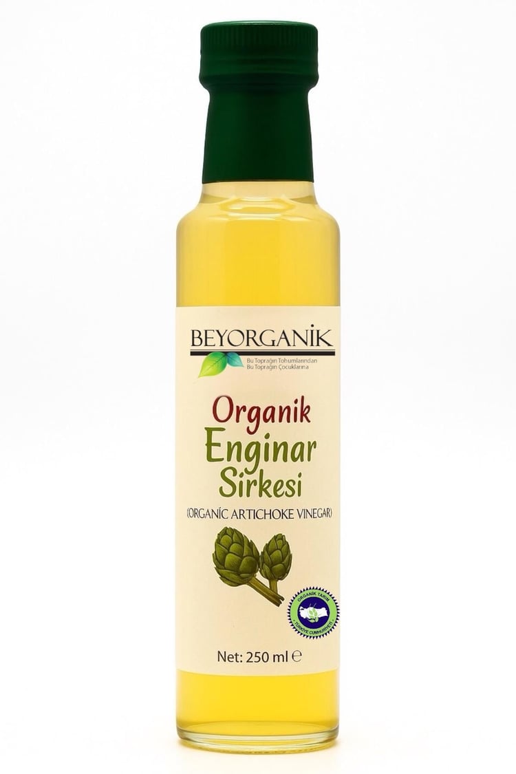 Organik Enginar Sirkesi 250ml (PESTİSİT ANALİZLİ)