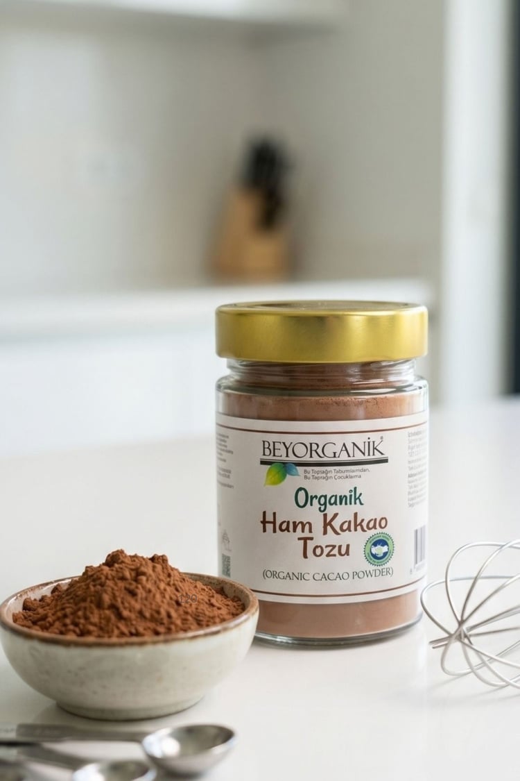 Organik Ham Kakao Tozu 140 gr (PESTİSİT ANALİZLİ)