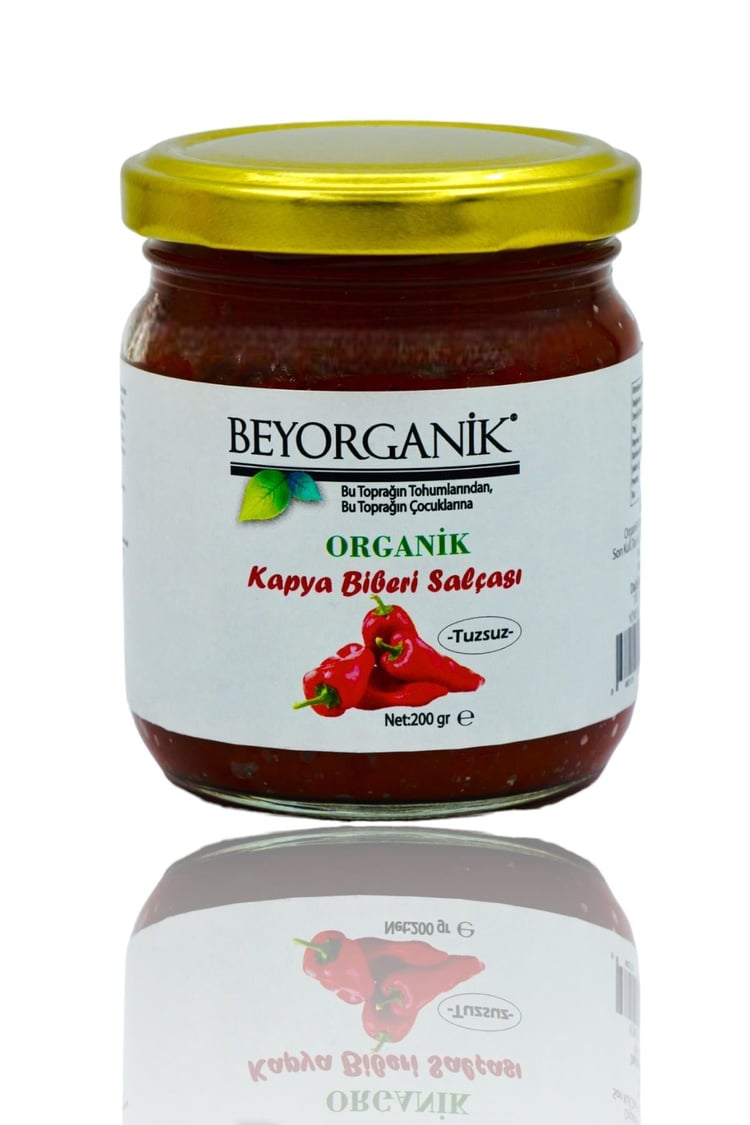 Organik Kapya Biber Salçası 200gr