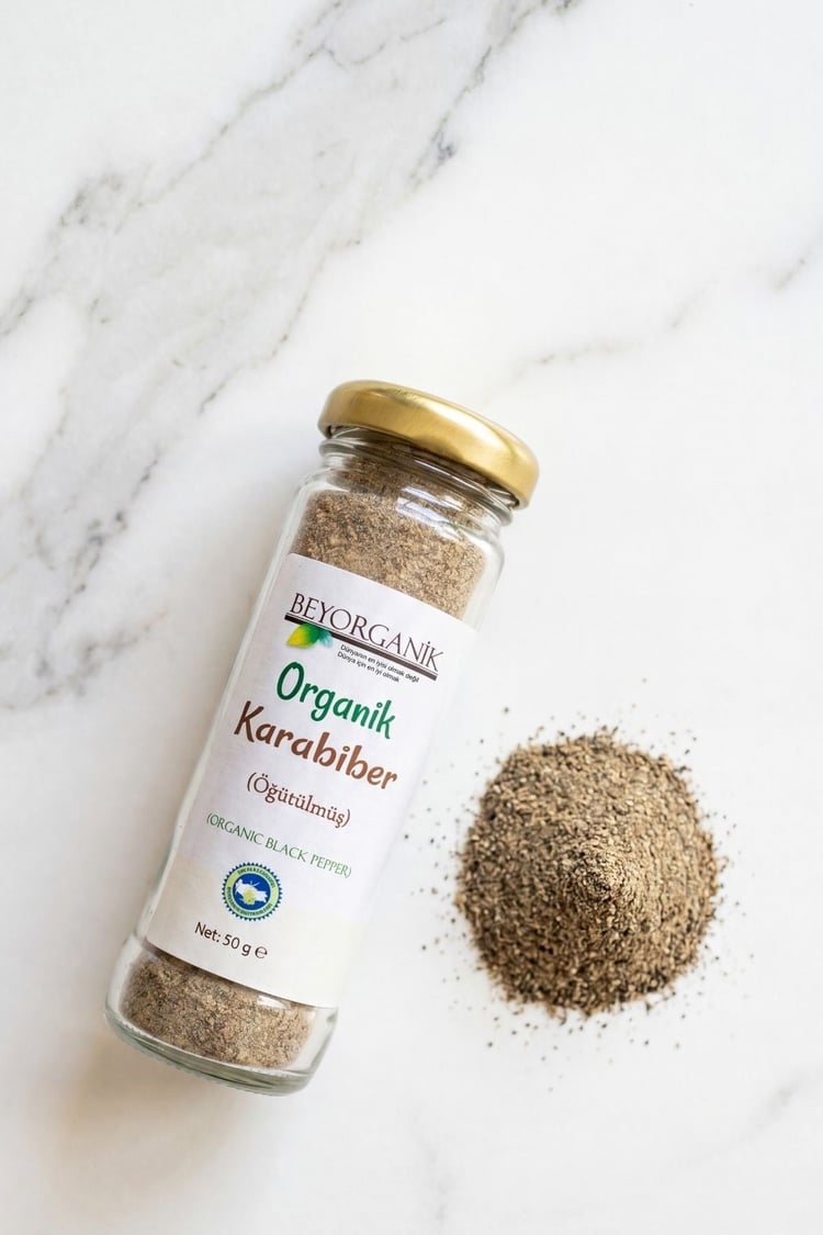 Organik Karabiber 30gr (PESTİSİT ANALİZLİ)